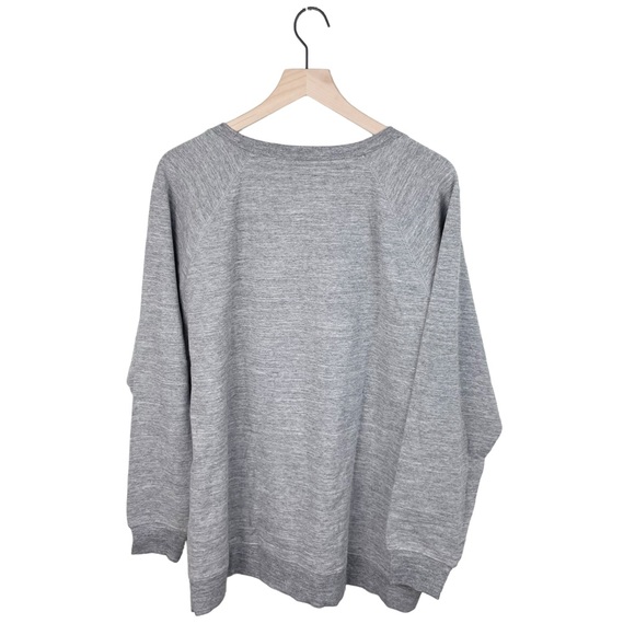 NEW Wildfox Pour Favor Wine Glass Graphic Oversized Tunic Sweatshirt Size Large - Picture 3 of 10